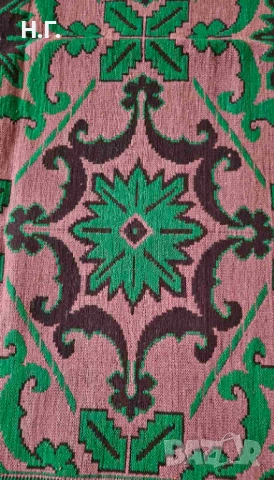 Нов ръчно тъкан вълнен килим, снимка 2 - Килими - 53708849