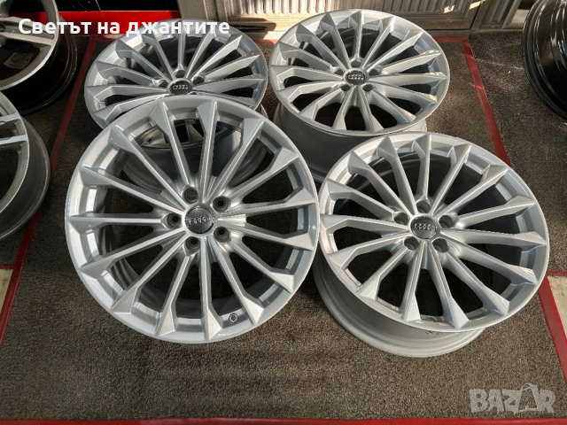 Джанти 19 Цола 5х112 Audi A5 A6 A8 Q5 Q7 Оригинални , снимка 3 - Гуми и джанти - 53496229