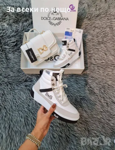 Дамски маратонки Dolce&Gabbana - Налични различни цветове Код D1329, снимка 4 - Маратонки - 47921505