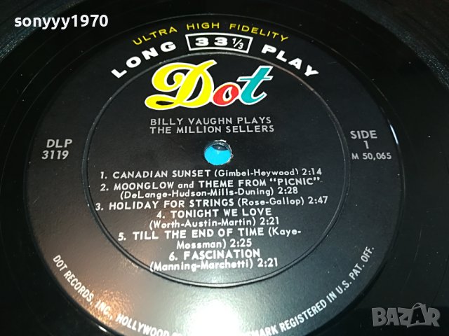 BILLY VAUGHN-USA ПЛОЧА 2104231020, снимка 16 - Грамофонни плочи - 40434133
