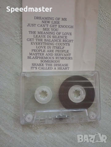 Depeche Mode - Hit Singles , снимка 2 - Аудио касети - 51443681