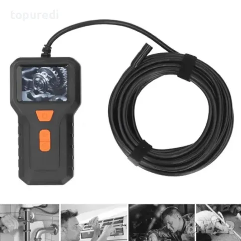 ИНДУСТРИАЛЕН ЕНДОСКОП С ДЪЛЪГ КАБЕЛ 5 МЕТРА, снимка 6 - Други стоки за дома - 50218685