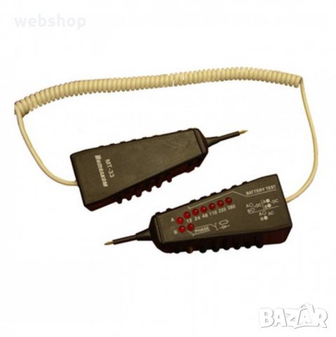 Български тестер на напрежение и верига 6в1 МТ-33 12-380VAC/VDC, снимка 1 - Други инструменти - 33837198