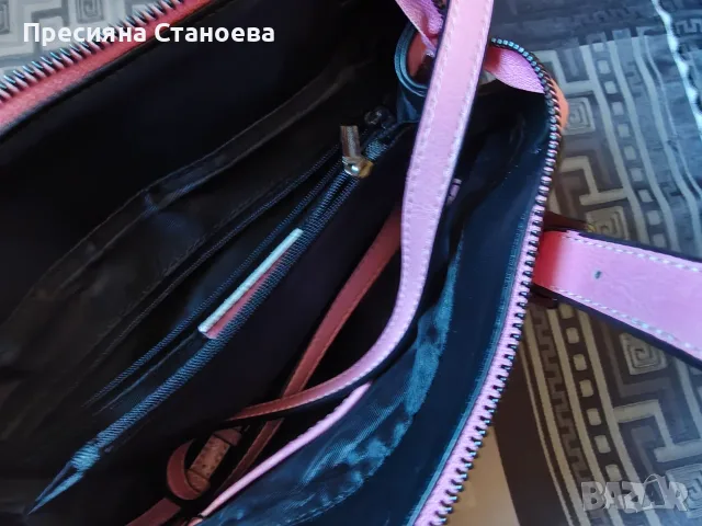 Zee Lane, нова чанта естествена кожа, снимка 3 - Чанти - 56339834