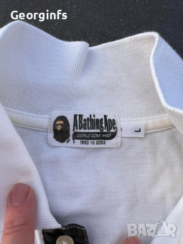 Bape A Bathing Ape Polo Поло Тениска, снимка 4 - Тениски - 44737105