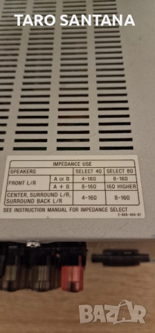 РЕСИВЪР SONY DA 5200ES TOP , снимка 8 - Ресийвъри, усилватели, смесителни пултове - 51704500