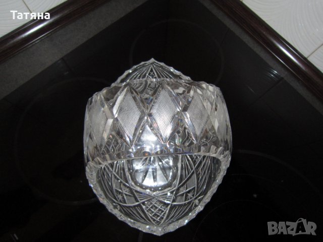   КРИСТАЛНИ ЧАШИ ; КУПИ;  КОШНИЦА; БОХЕМИЯ -ЧЕХИЯ;, снимка 3 - Чаши - 34317980