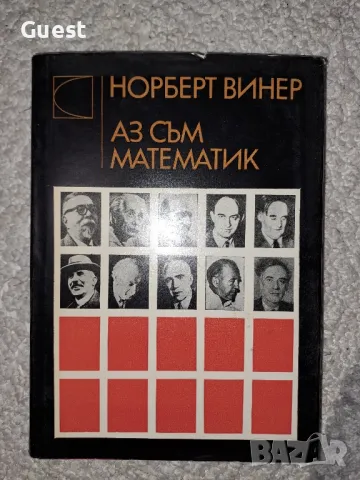 Аз съм математик - Норберт Винер, снимка 1