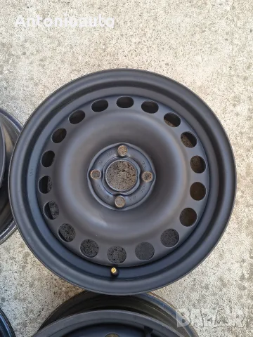 4х100 - 15 цола Опел 4x100 Opel 4 x 100 метални джанти 4 броя , снимка 2 - Гуми и джанти - 56098787