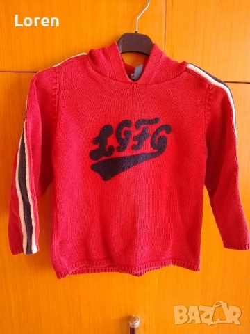 *H@ML.O.G.G.Детска плътна блузка с качулка, снимка 2 - Детски Блузи и туники - 52509891