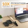 GiGimundo 7-портов USB хъб 3.0, 1M кабел с допълнителни 5V/3A, снимка 4