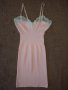 Нова розова рокличка с рязана дантела S размер , снимка 1 - Рокли - 41047155