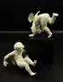  CAPODIMONTE / чифт антикварни ангелчета / , снимка 7