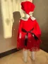 Детска коледна рокля с шапка , снимка 5