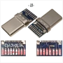 Букса конектор USB Type-C  16 pin ,17 pin USB 3.1 , USB 3.2 SMT Connector, снимка 11