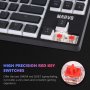 Клавиатура Геймърска USB Marvo KG946 Черна Rainbow Подсветка Anti-Ghosting  , снимка 3