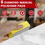 🧱 Комплект диамантени гъби за шлайфане – Перфектно заглаждане след рязане на плочки и камък, снимка 2