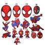 Спайдърмен Spiderman емблема апликация за дреха дрехи самозалепваща се, снимка 2