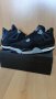 Nike Air Jordan 4 Black Canvas Нови Оригинални Мъжки Обувки Кецове Маратонки Размер 45 Номер 29см , снимка 1 - Маратонки - 42318780
