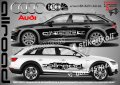 Audi ALLROAD стикери надписи лепенки фолио SK-SJV1-AU-AL, снимка 1