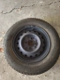 Стоманени джанти с зимни гуми, снимка 1