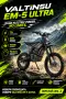 Електрически Pit bike Valtinsu EM5 Ultra 8KW 72V/25AH Samusng, снимка 1