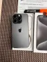 КАТО НОВ!iPhone 15 pro*лизинг 78лв/м айфон 15 про Black Titanium, снимка 2