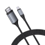 dibdib HDMI кабел за iPhone,1080P, съвместим с iphone 14 13 12 11 SE XS XR X 8 7 /iPad, 2M, снимка 1 - Аксесоари за Apple - 44589897