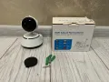 ТОП ЦЕНА!! Безжична въртяща се WiFi Full HD камера тип Бебефон, 2 MP, бяла, снимка 1