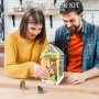 Нова Мини къща Book Nook 3D пъзел с LED – Tea Time в градината Украса, снимка 6