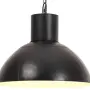 vidaXL Пенделна лампа 25 W черна кръгла 48 см E27, снимка 1