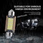 Лед Крушки C5W C10W (12 - 24V.) - 31 36 39 41mm *Led CANBUS*, снимка 3