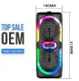 Активна тонколона GH-6618 Bluetooth, караоке + микрофон, снимка 4