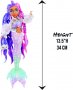 Кукла Русалка Mermaze Mermaidz Опашкaта си променя цвета Кукла Барби 34 см, снимка 3