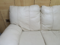 Бял кожен диван, снимка 4