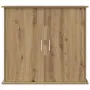 vidaXL Стойка за аквариум, дъб, 81x36x73 см, инженерно дърво, снимка 4