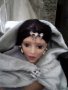 Порцеланова кукла Снежната кралица, снимка 2