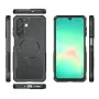 За Samsung Galaxy A27 5G Магнитен TPU PC Калъф Carbon Fiber с Подсилени Ъгли и Скрийн Протектор – 4 , снимка 6