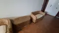 Ратанов комплект 2 диванчета и масичка, снимка 2