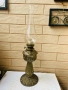 Красива голяма месингова лампа от Англия, снимка 2