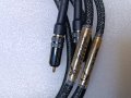Сребърни интерконекти кабели Cosmic audio RCA, chinch, снимка 1