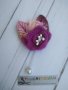 Плетена брошка "Цветле", снимка 6