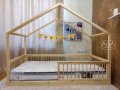 Легло къщичка | модел: "РАДИ" | ALIA WoodCraft - Детски легла Монтесори