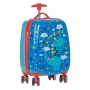 Детски куфар с динозавър-32x21x47 см./детски куфар на колелца, снимка 2