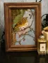 Картина върху стъкло с дървена рамка, снимка 3