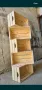 Дървен стелаж разтегателен/ хармоника ръчна изработка, снимка 10