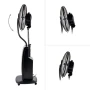                    Вентилатор с водна мъгла 16" 7in1, 90W, мултифункционален, LED, дист. упр-е, снимка 1