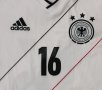 Adidas Germany Home Jersey #16 Philipp Lahm тениска ръст 147-158см, снимка 4