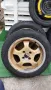 Джанти 7Jx15H2 4x100(PCD), д.ц.о 57.1мм с гуми 195/55 R15, плюс резервна гума!, снимка 3