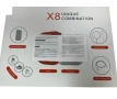 Комплект 8 в 1 с X8 Smartwatch,безжични слушалки,зарядно,кабели,външна батерия, снимка 6
